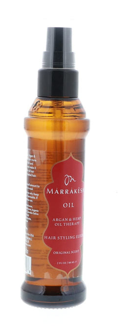 Vxoyo Ula-style Marrakesh Oil brand label highlights premium blend