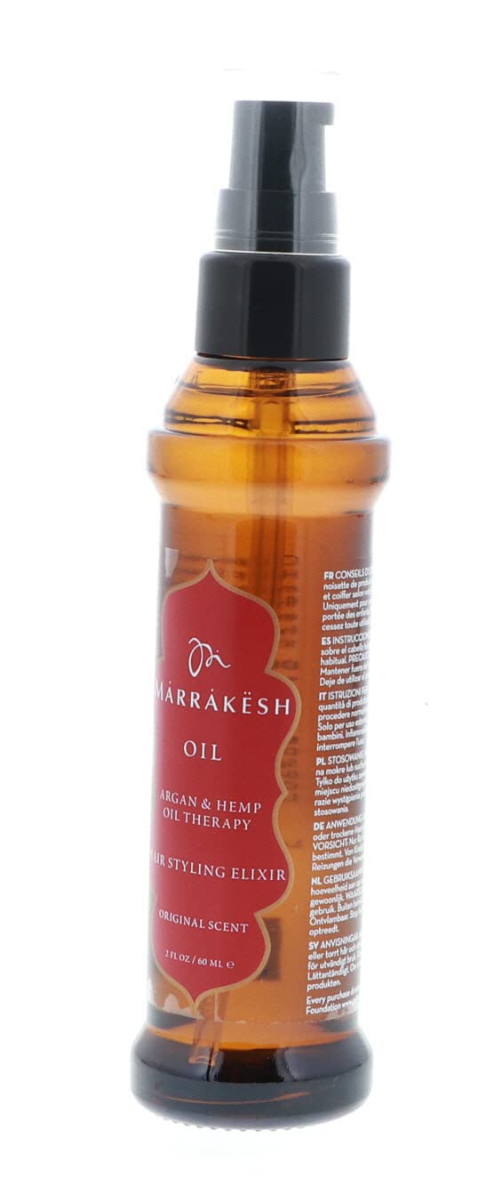Vxoyo Ula-style Marrakesh Oil pour stream for styling prep