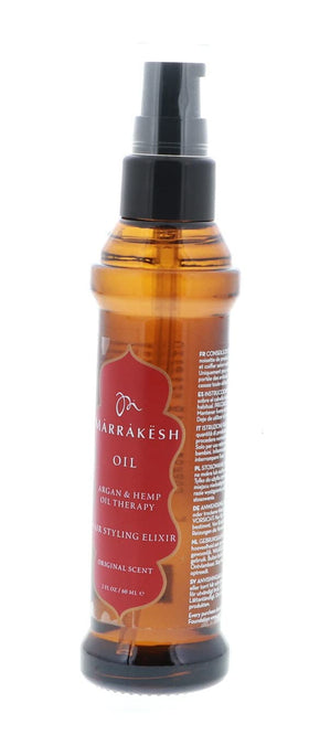 Vxoyo Ula-style Marrakesh Oil pour stream for styling prep