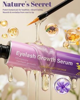 Nighttime application along upper lash line with Vxzit serum.