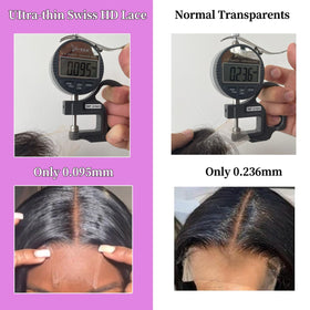 VYCRAVE 100% Human Hair in natural black for versatile styling and shine
