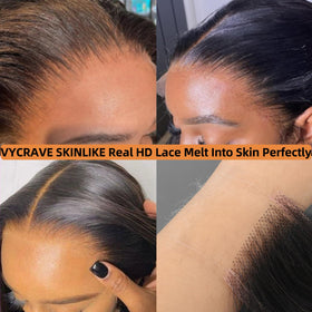 VYCRAVE Hair can be dyed, straightened, or bleached for customized looks