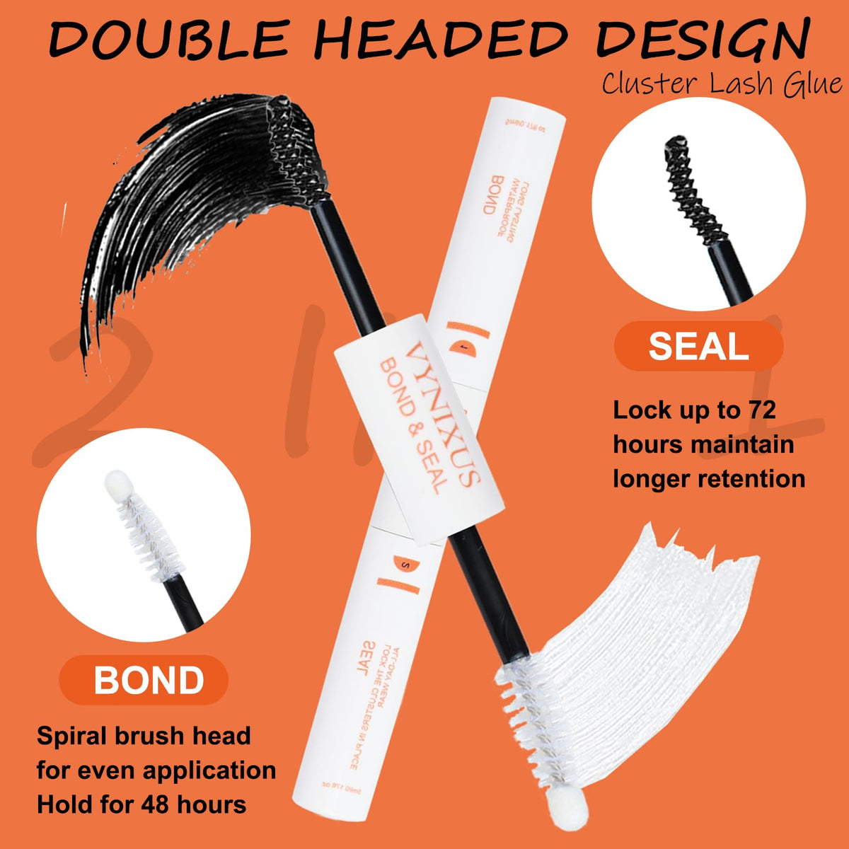 VYNIXUS 3-in-1 lash-kit packaging for easy at-home extensions