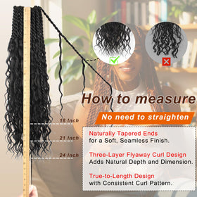 Vynoro 8-pack Boho Island twists for fuller looks