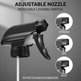 VZZNN sturdy metal cap ensures secure transport and spill prevention.