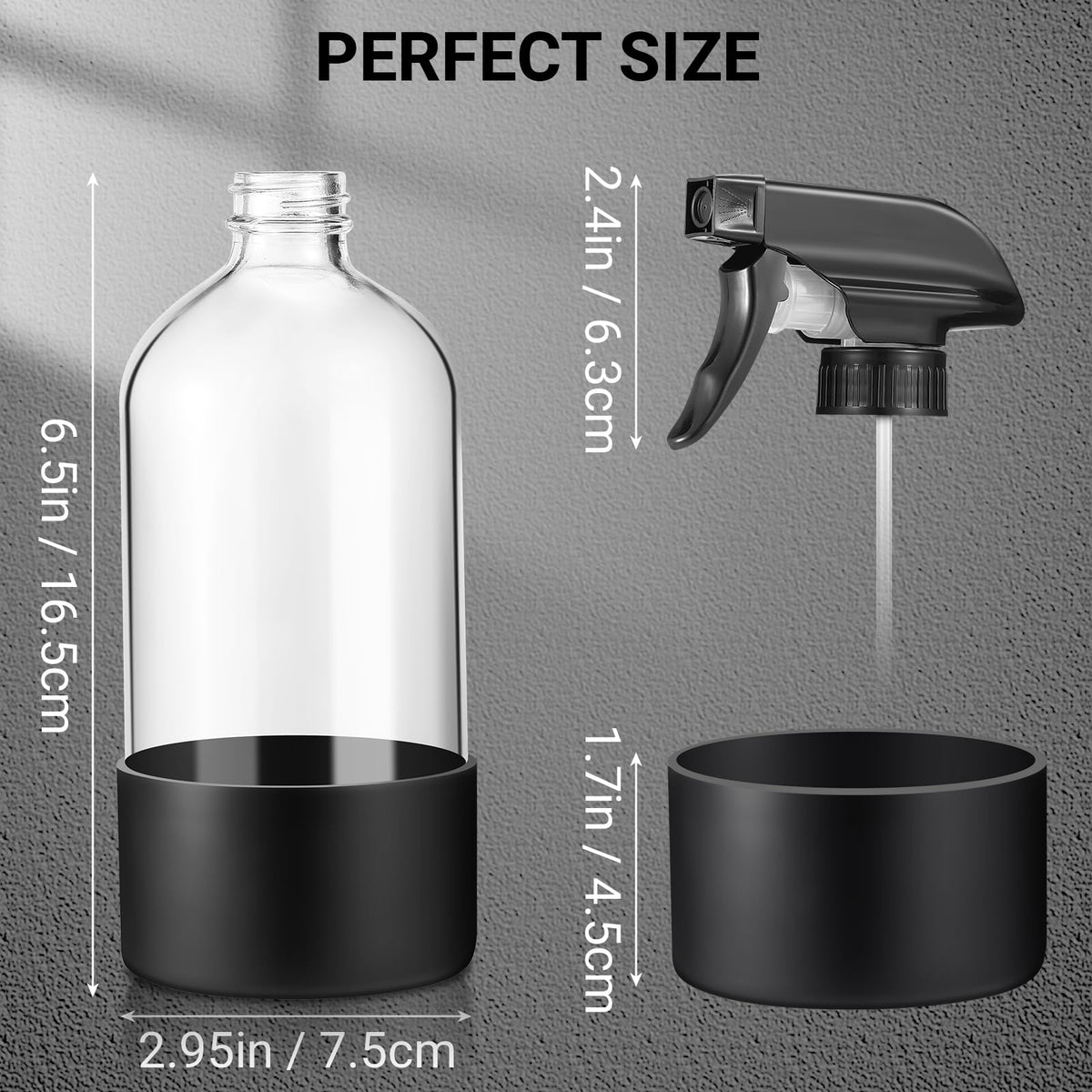 VZZNN silicone sleeve protects hands and surfaces during handling.