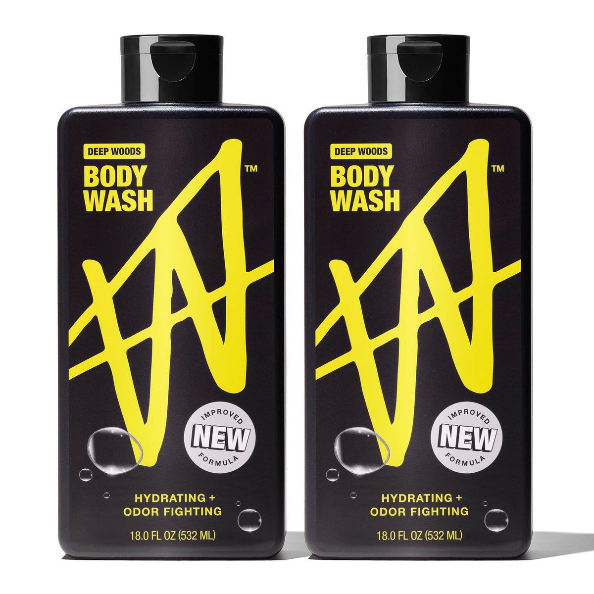 W Jake Paul Body Wash Deep Woods bottle with bold scent for daily freshness
