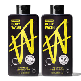 W Jake Paul Body Wash Deep Woods bottle with bold scent for daily freshness