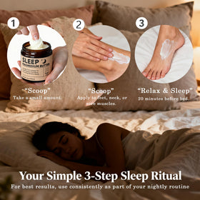 WAESKI Magnesium Butter lavender aroma provides a calming scent for unwinding
