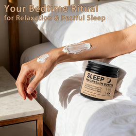 WAESKI Magnesium Butter jar with shea and mango nourishes dry skin