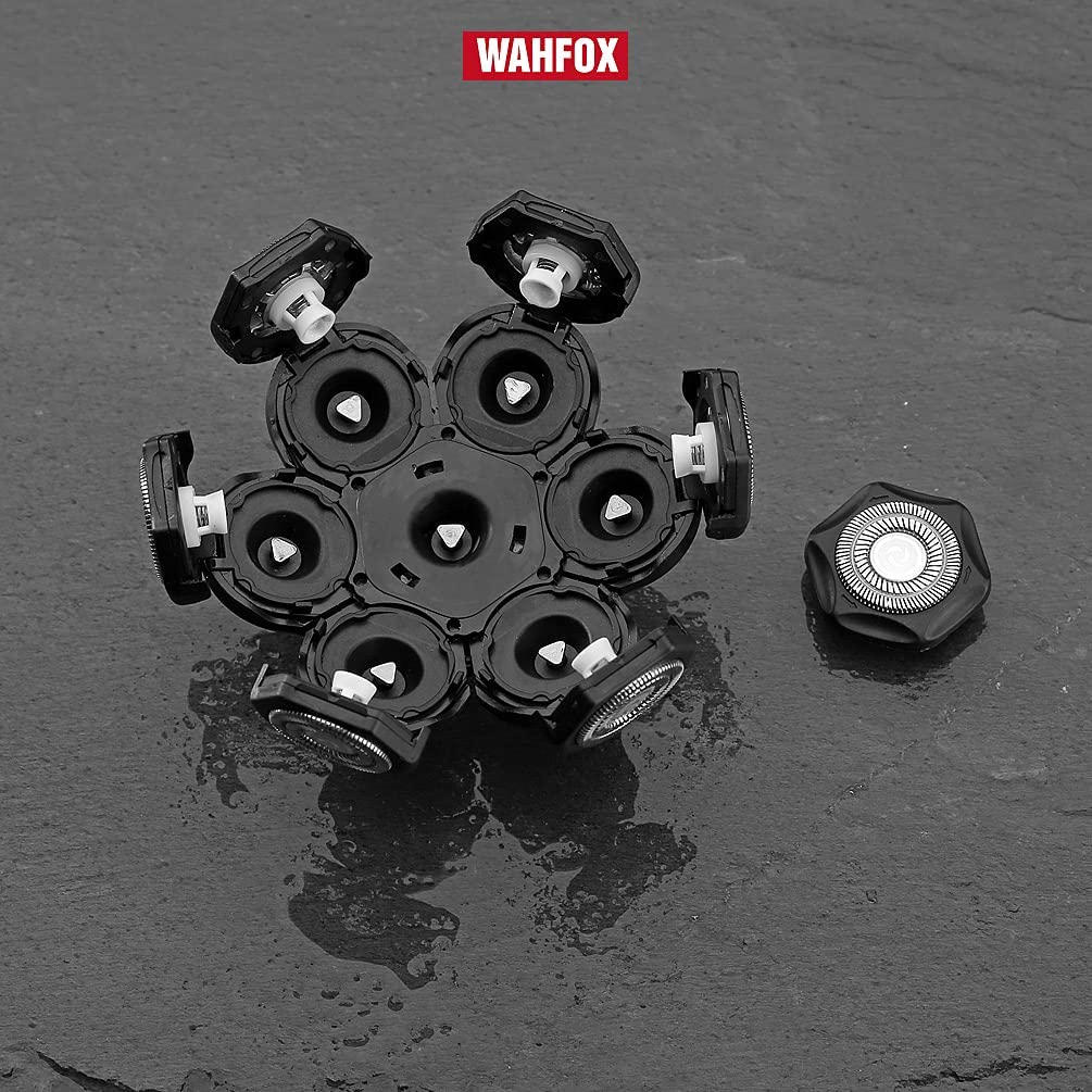 WAHFOX compatible models chart showing broad compatibility (excludes Skull Shaver and Remington).