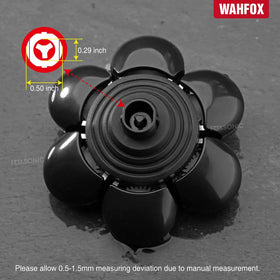 WAHFOX easy snap-on installation to refresh your razor quickly.