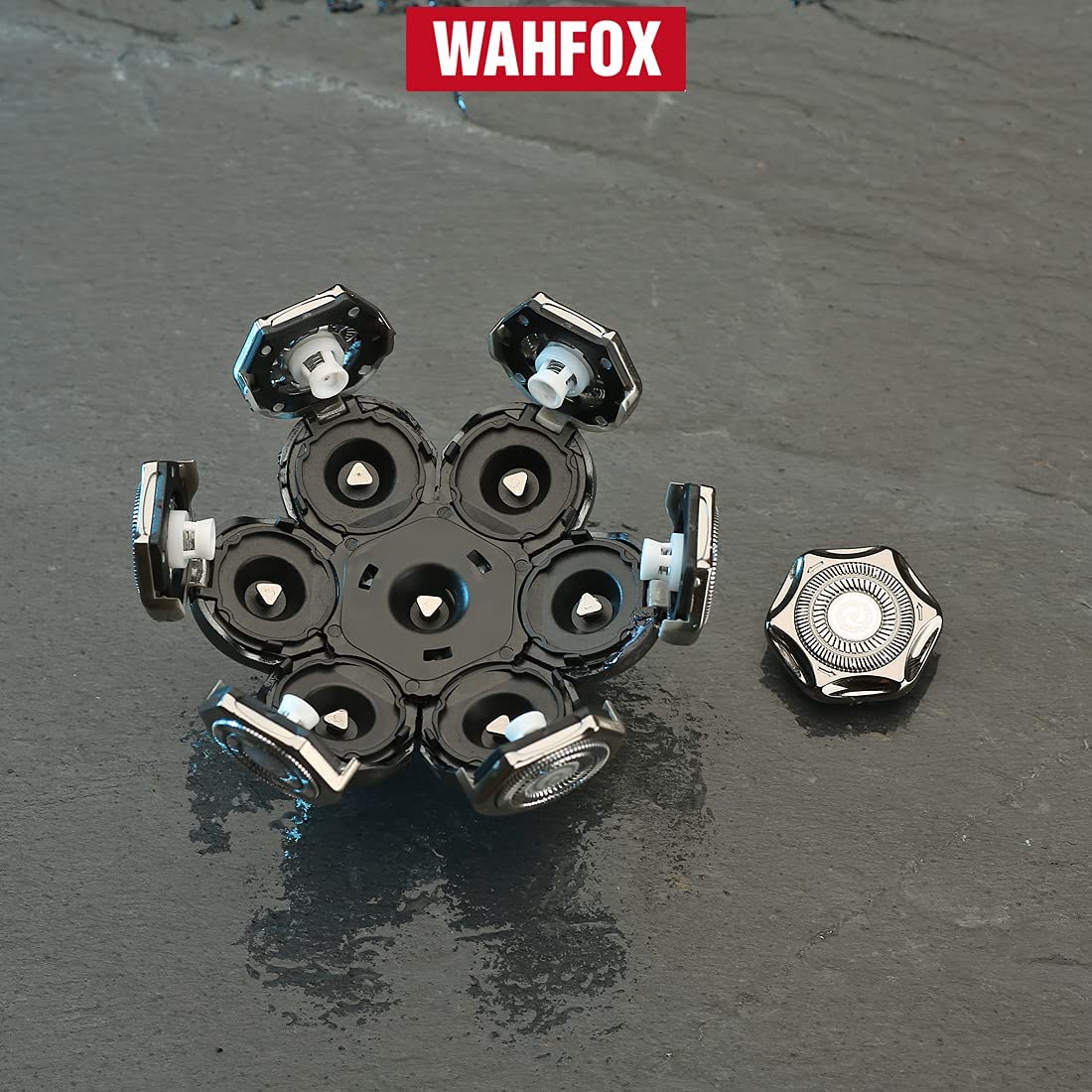 WAHFOX ergonomic snap-on design for effortless replacement and use.