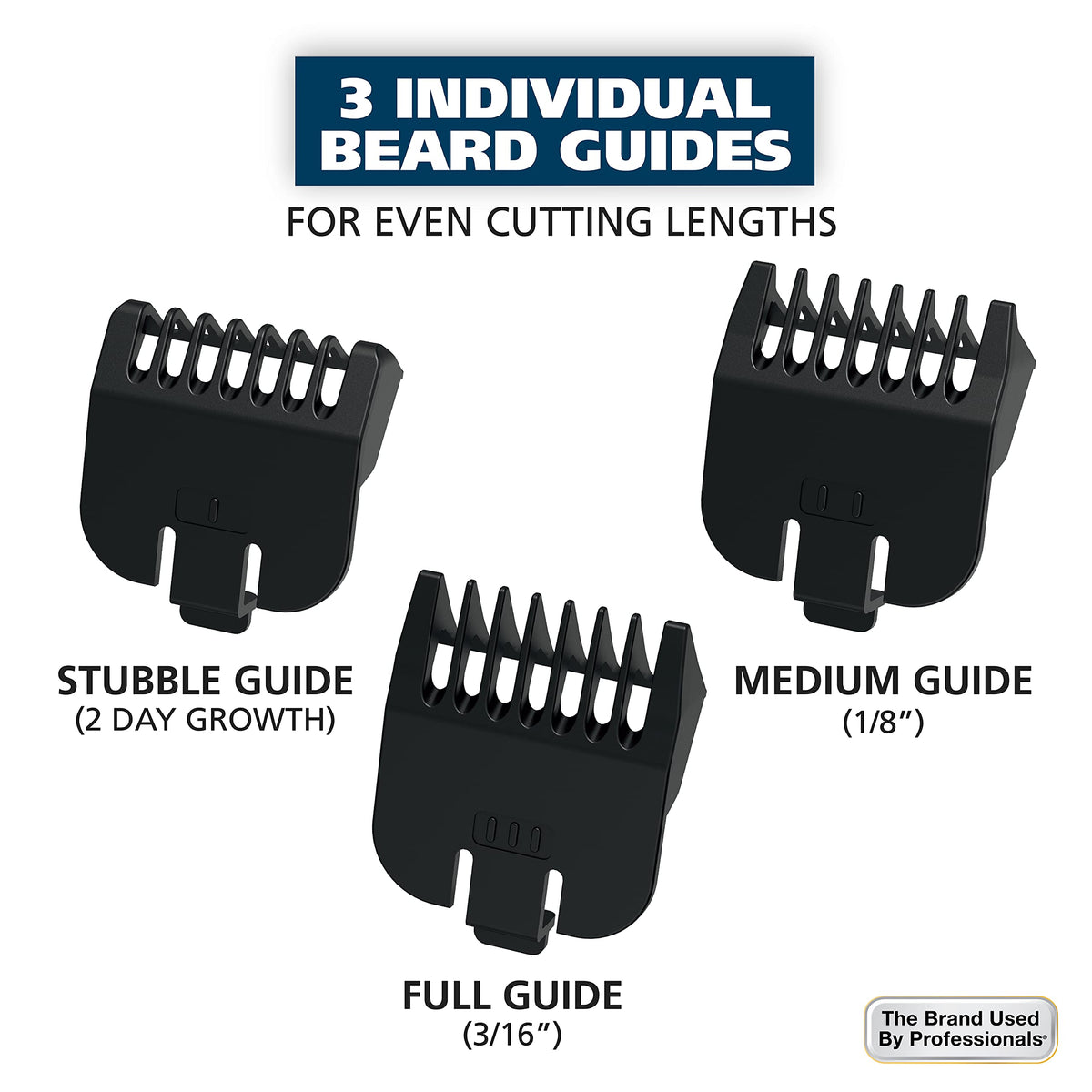 Wahl 9-piece grooming kit attachments offer versatile trimming options