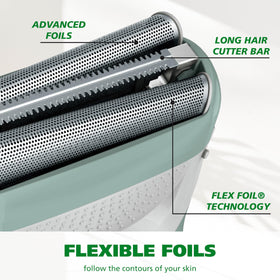 Be Radiant by Wahl cordless operation highlights travel convenience.