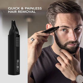 Wahl GroomEase battery-operated trimmer ready for travel grooming