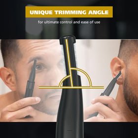Wahl Manscaper ear-nose trimmer head reaches difficult areas