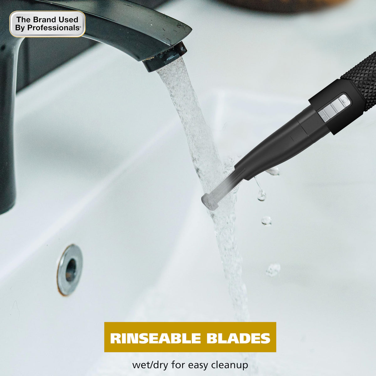 Wahl Manscaper knurled grip texture for secure handling