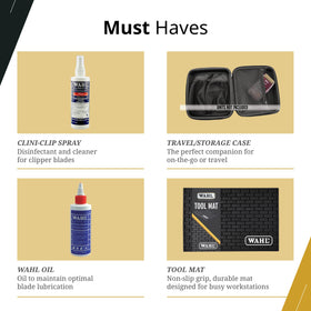 Wahl T-Wide blades display durable edge with titanium and DLC coatings