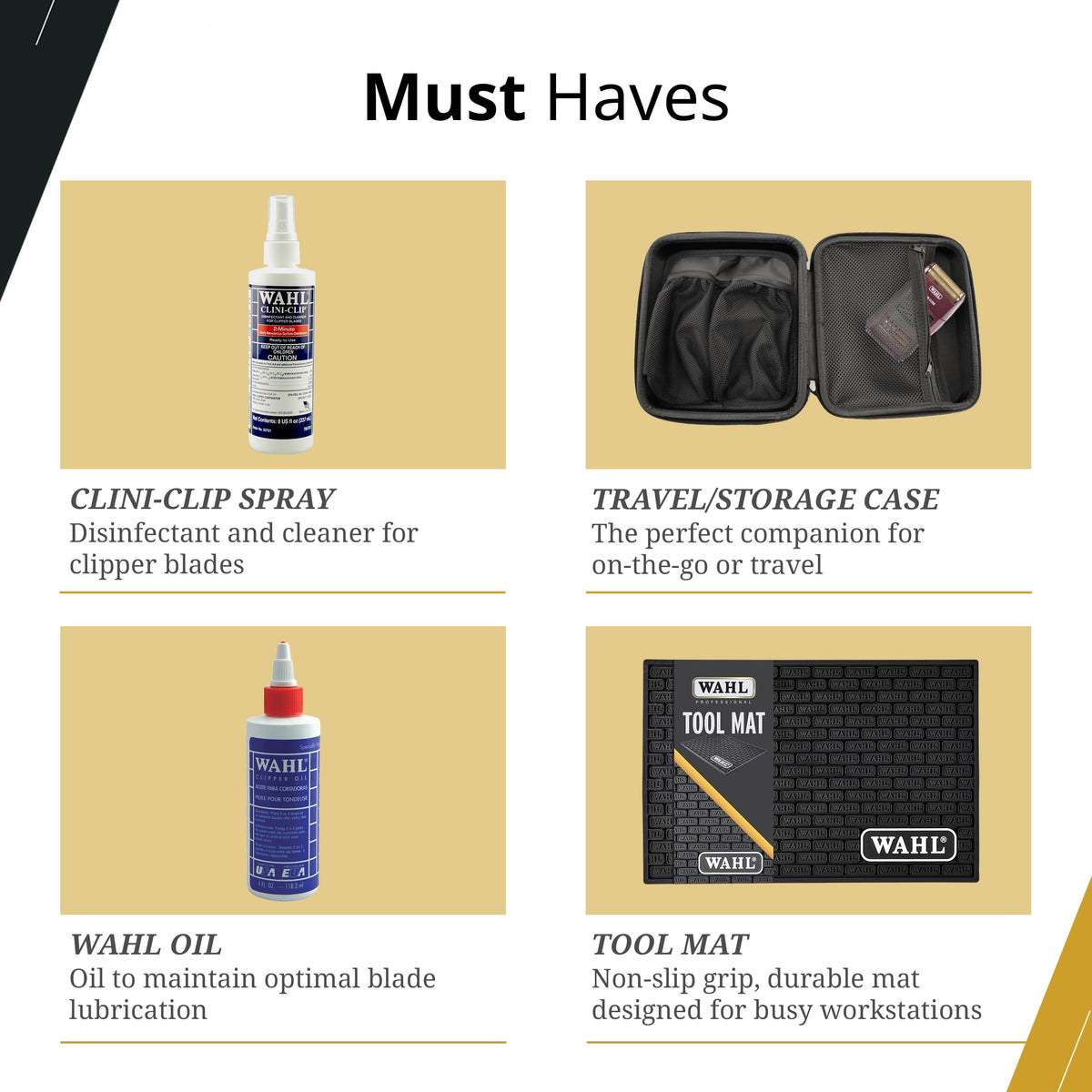 Wahl Professional 19 premixed liquid lather in use during grooming session.