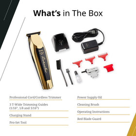 Wahl Professional 5 Star Gold Detailer rotary motor powering professional performance