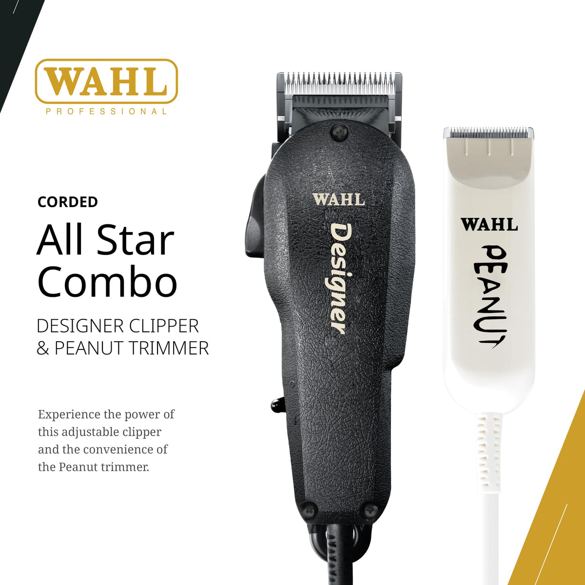 Wahl Professional All Star Combo peanut trimmer for detailing edges