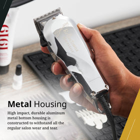 Includes eight guides for versatile length options and professional results.