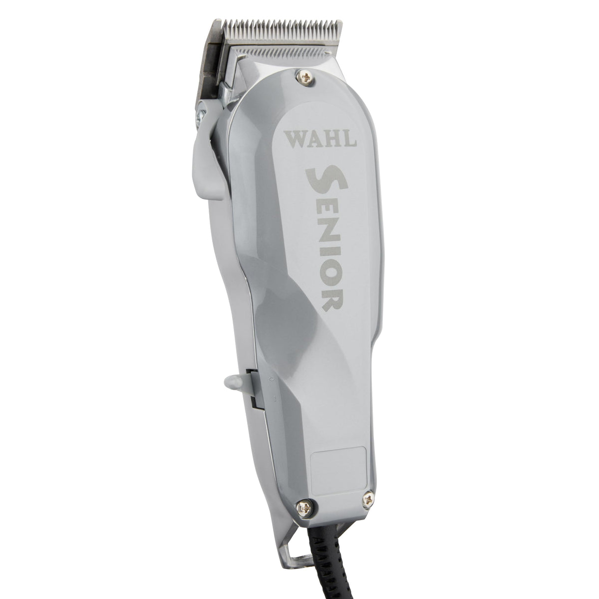 Wahl Professional Senior Clipper with a sleek metal design for durable, precise clipping.