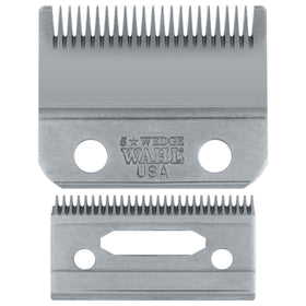 Wahl Professional wedge blade close-up in stainless steel for precise cuts
