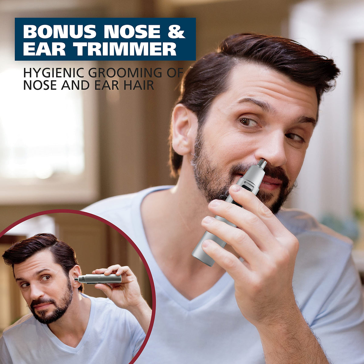 Wahl rinseable blades enable quick, easy cleanup after trimming