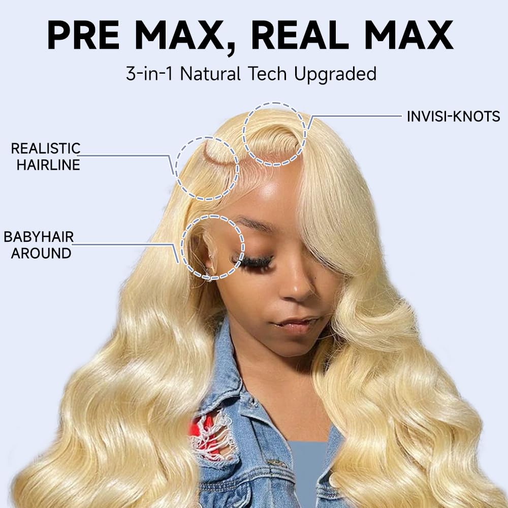 Waimro pre-plucked hairline closeup for natural-looking styling