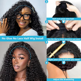 WaitLove 360-drawstring and four combs hold the wig in place.