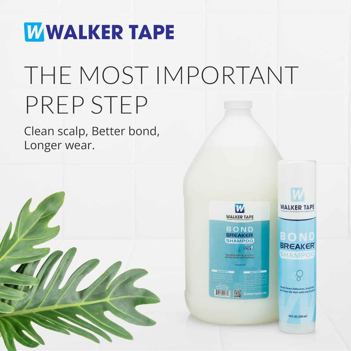 Before install scene featuring Walker Tape Bond Breaker Shampoo