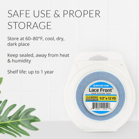 Walker Tape hypoallergenic adhesive suitable for sensitive skin and daily wear.