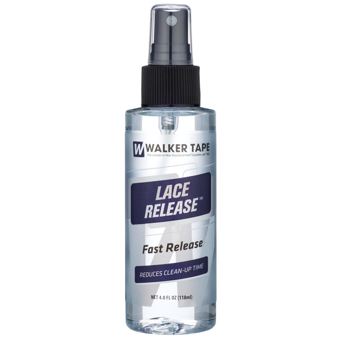 Walker Tape Lace Release Spray bottle close-up with gentle lift