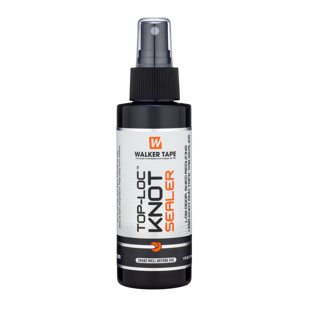 Walker Tape Top-Loc Knot Sealer Spray protects delicate knots for longer-lasting mesh systems.