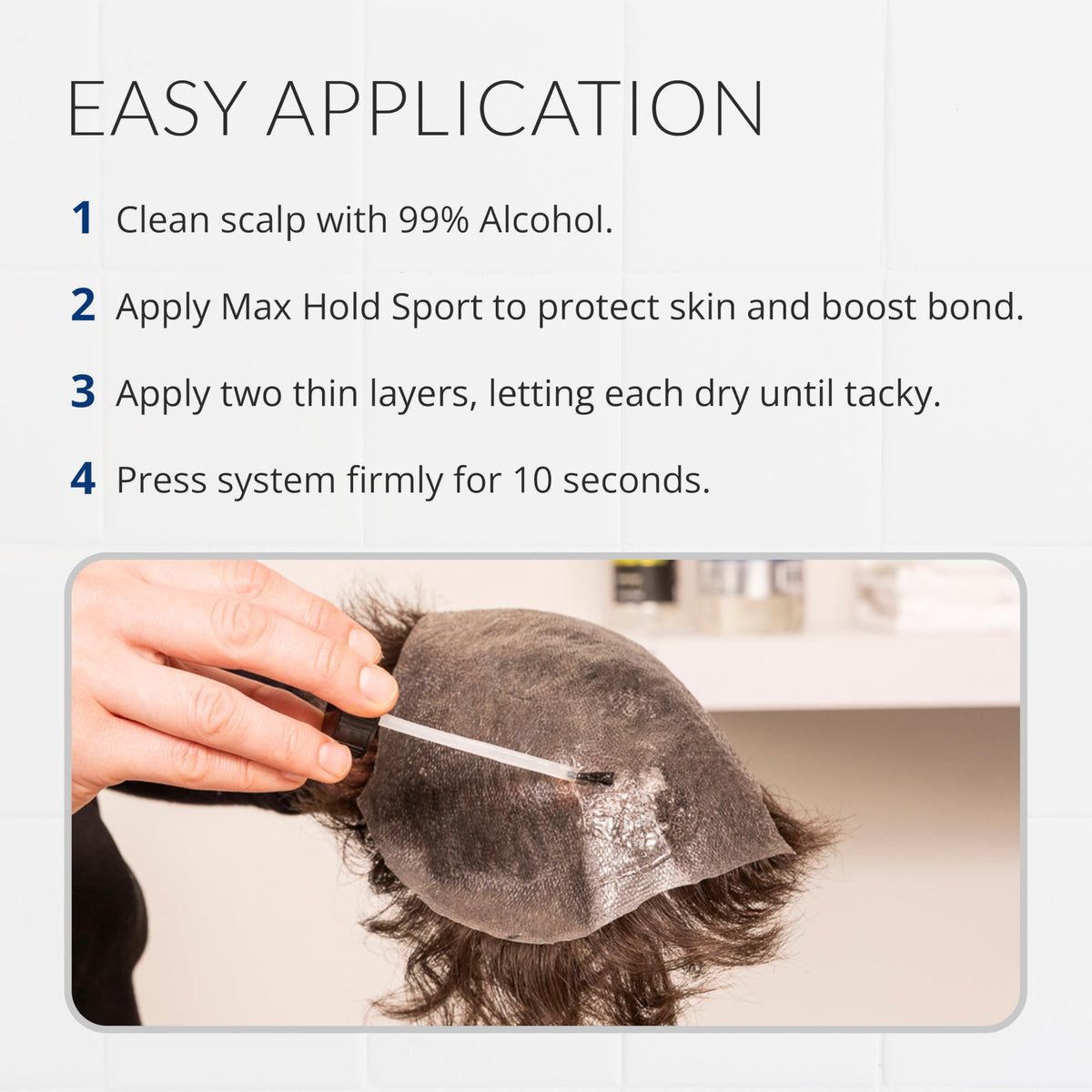 Walker Tape Mity-Tite edge touch-up in action supports quick adjustments.