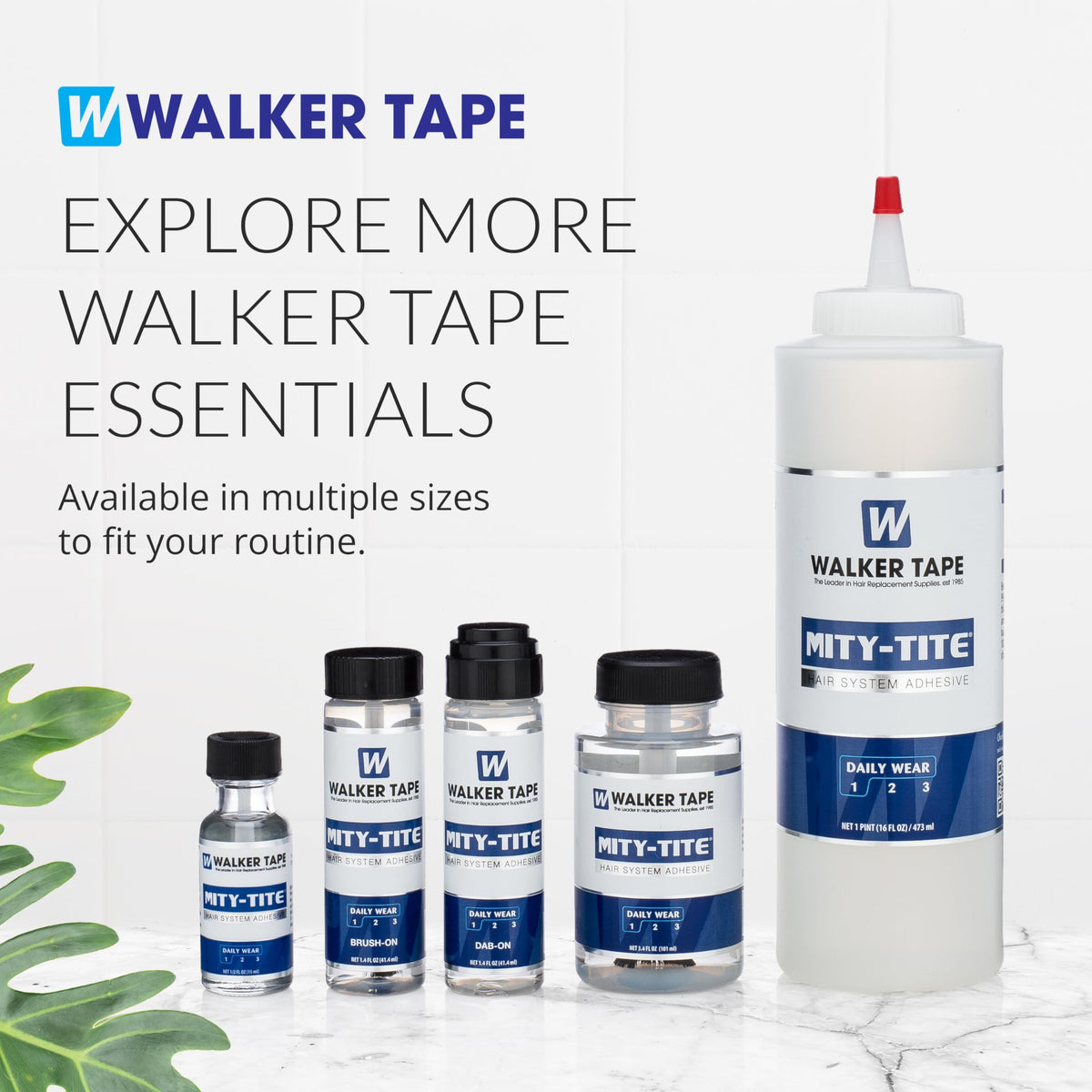 Walker Tape Mity-Tite lace wig compatibility supports secure lace wig adjustments.