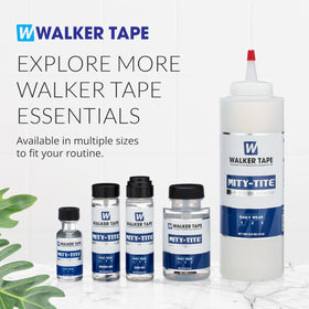 Walker Tape Mity-Tite lace wig compatibility supports secure lace wig adjustments.