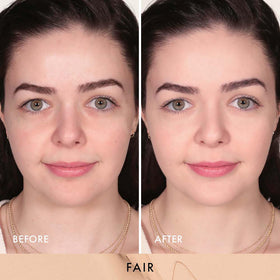 Close-up of Wander Beauty Dualist concealer packaging with dual-end design