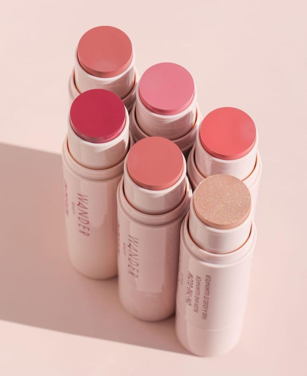 Wander Beauty glow on shoulders and décolletage for subtle body radiance.