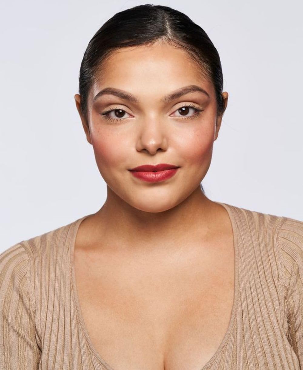 Wander Beauty On-the-Glow cream-blush swatches Strawberry Fields showing natural color.