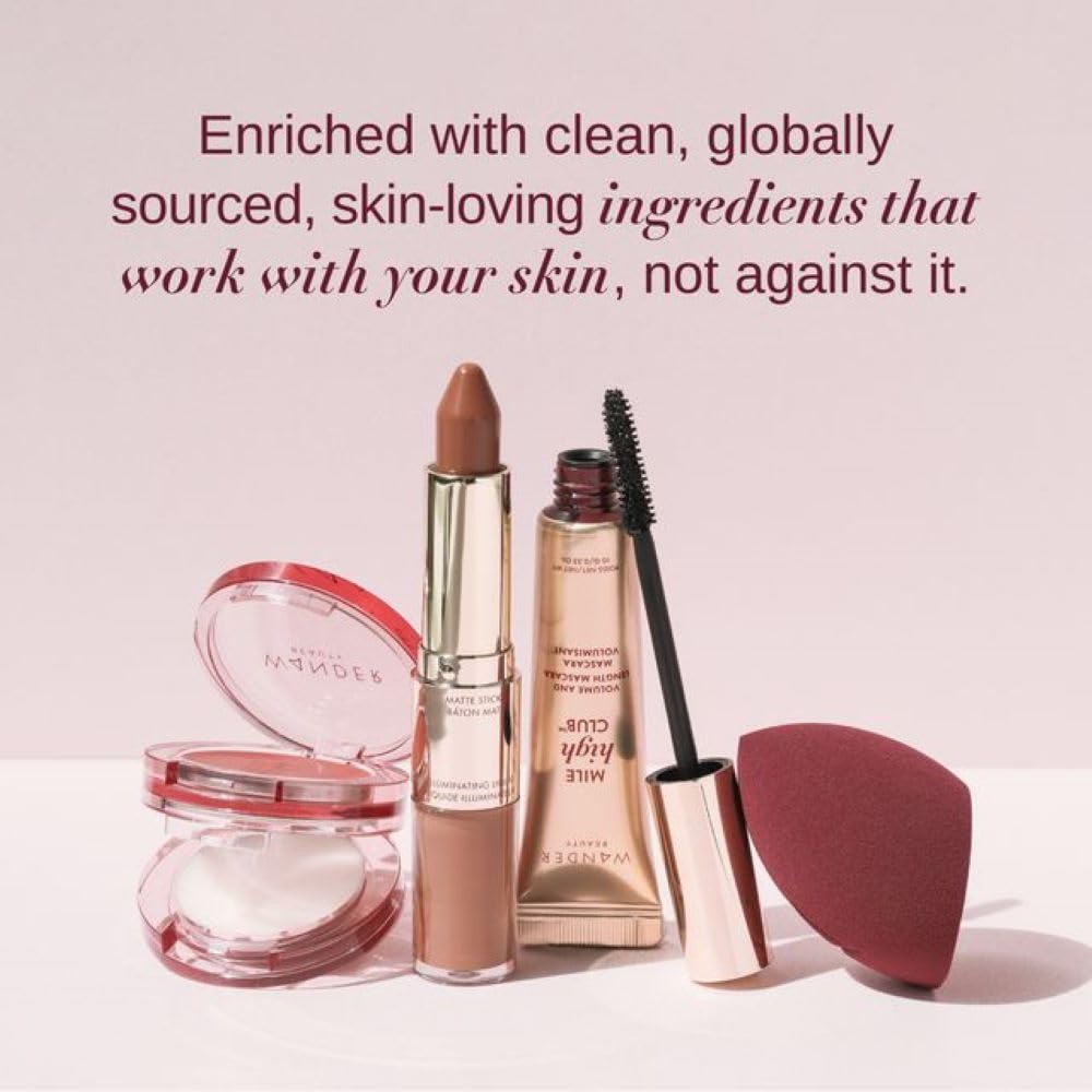 Wander Beauty cruelty-free packaging emphasizes clean, ethical beauty.