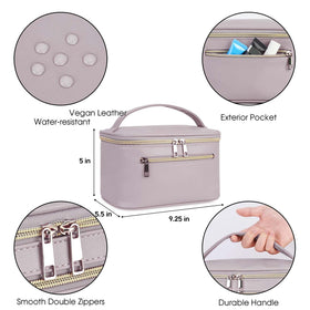 Wandering Nature interior organization with elastic cords and pockets