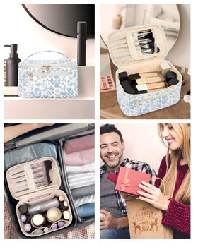 Wandering Nature makeup bag makes a thoughtful gift for women.