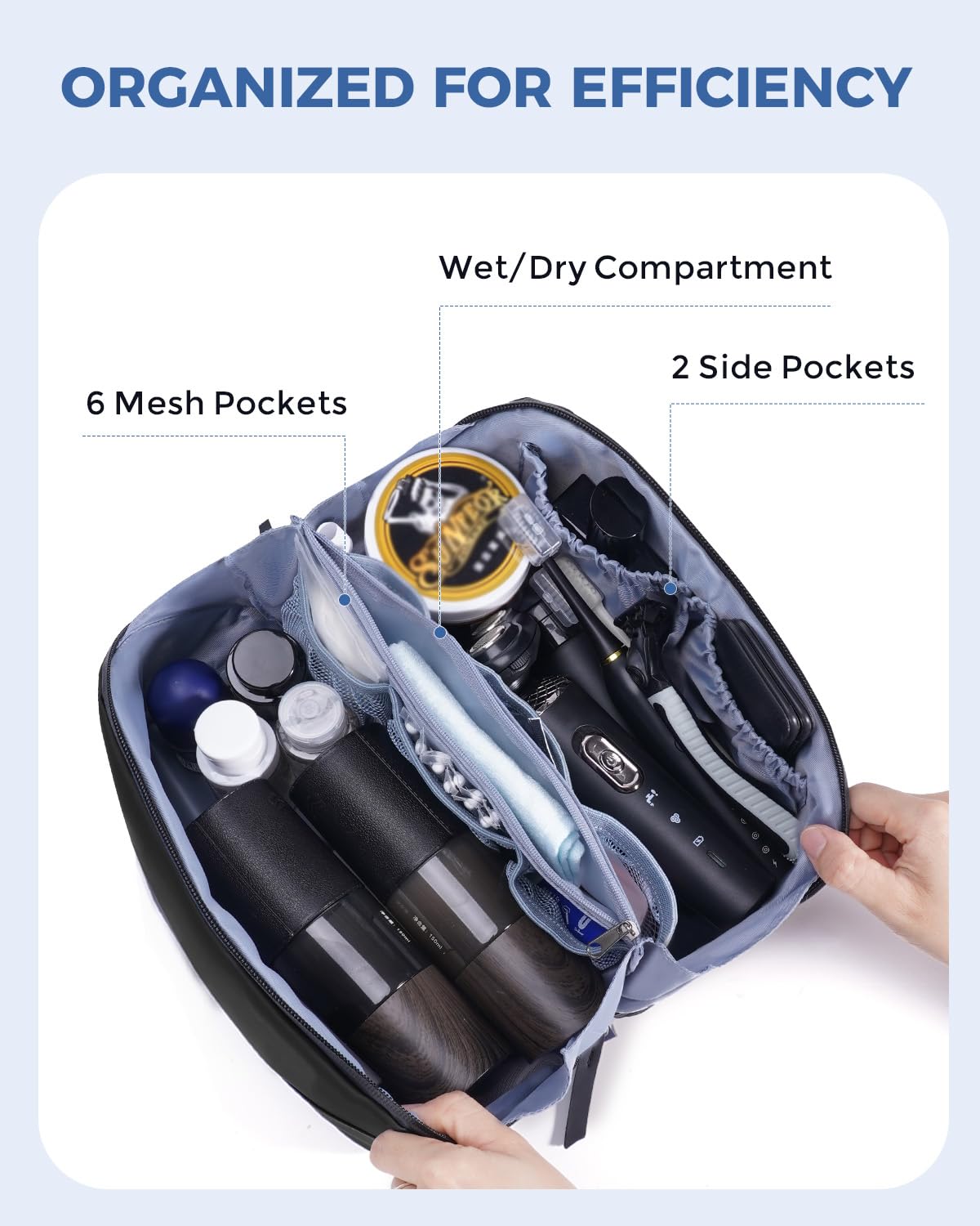 WANDF 360° hook enables versatile hanging options in any setting.