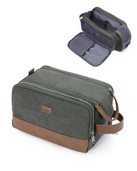 WANDF toiletry bag medium front view keeps essentials organized during travel