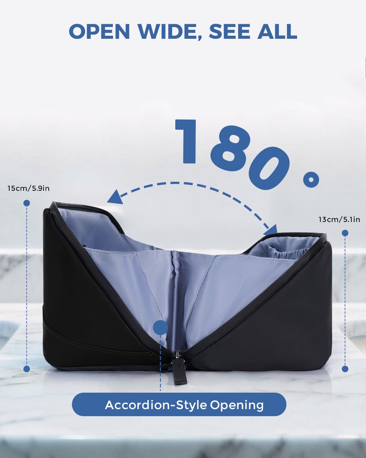 WANDF two side pockets provide extra storage and quick access.