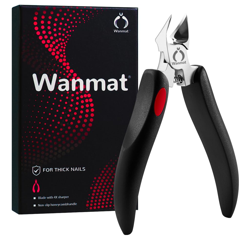 Wanmat Toe Nail Clipper with ingrown edge focus for precise trimming and comfort