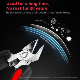 Wanmat stainless steel blades stay sharp and durable during use